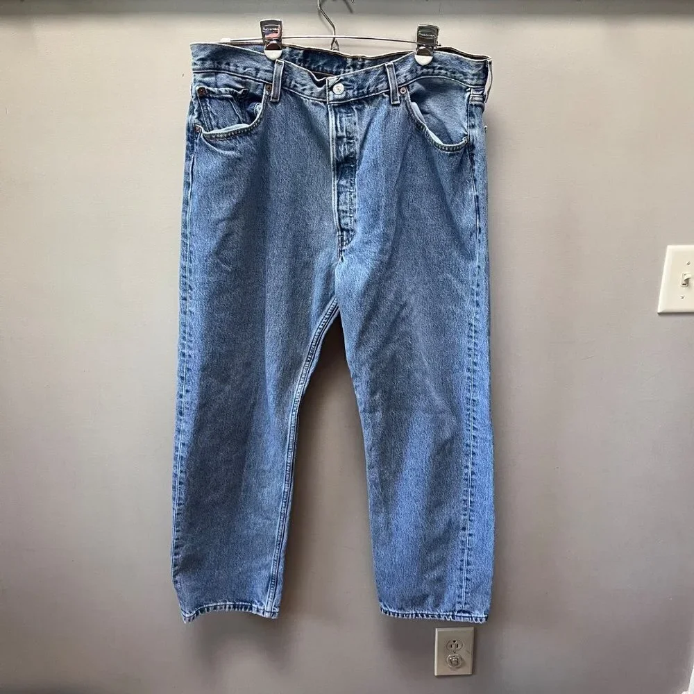Vintage 1990's Levi's 501 Button‎ -Fly Jeans- 40x30